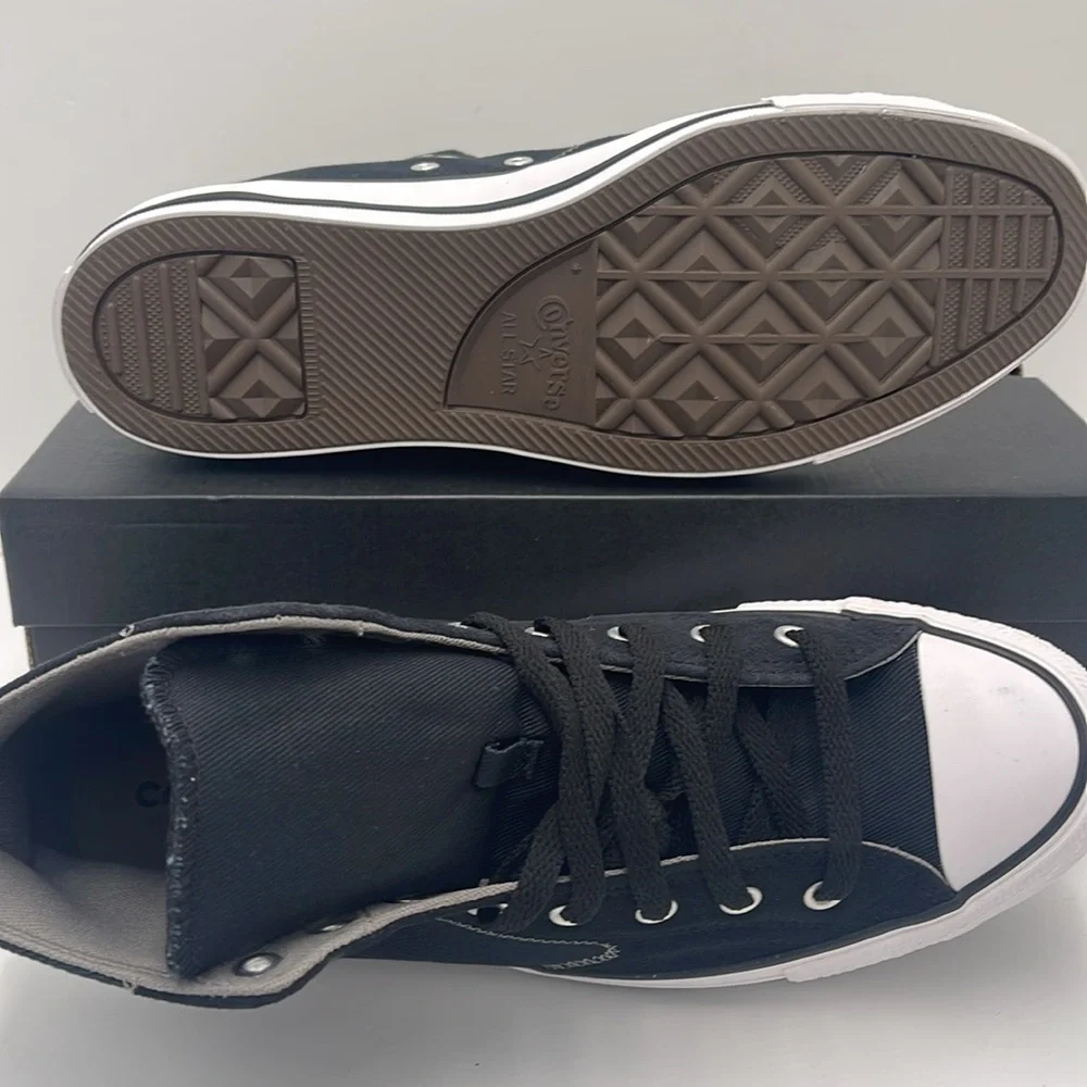 Converse Men’s Chuck Taylor All Star Mix Material 'Black' - A08186C Expeditedshi - Picture 3 of 16
